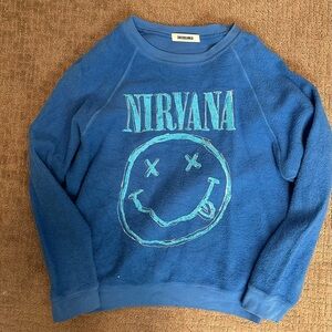 Daydreamer Blue Nirvana Crewneck Sweater